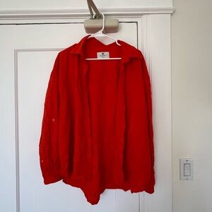 Aritzia Archive Linen Shirt